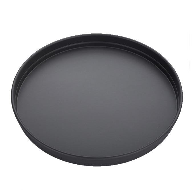 15" x 1-1/2" Straight-Sided Hard Coat Aluminum Pizza Pan, Stacking