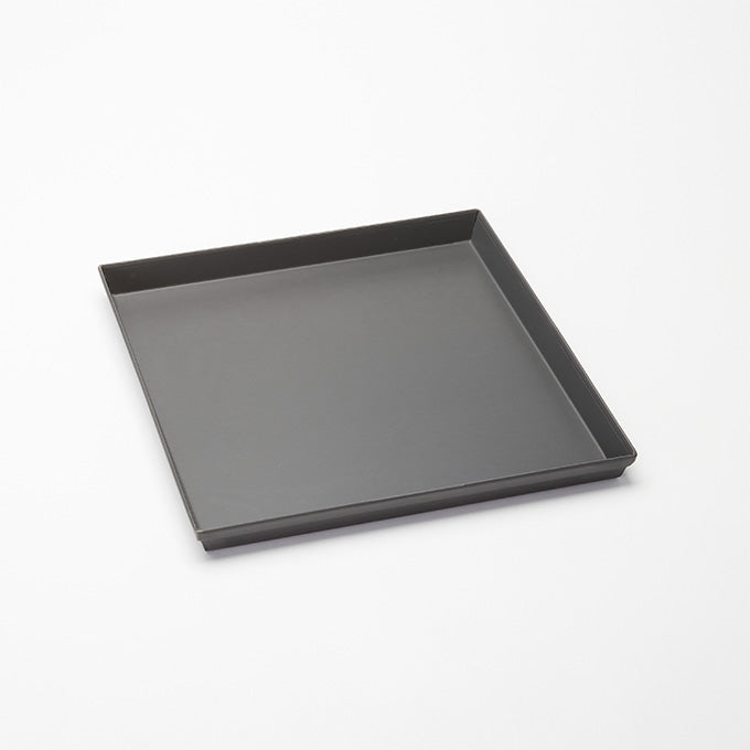 12" Square Hard Coat Aluminum Pizza Pan
