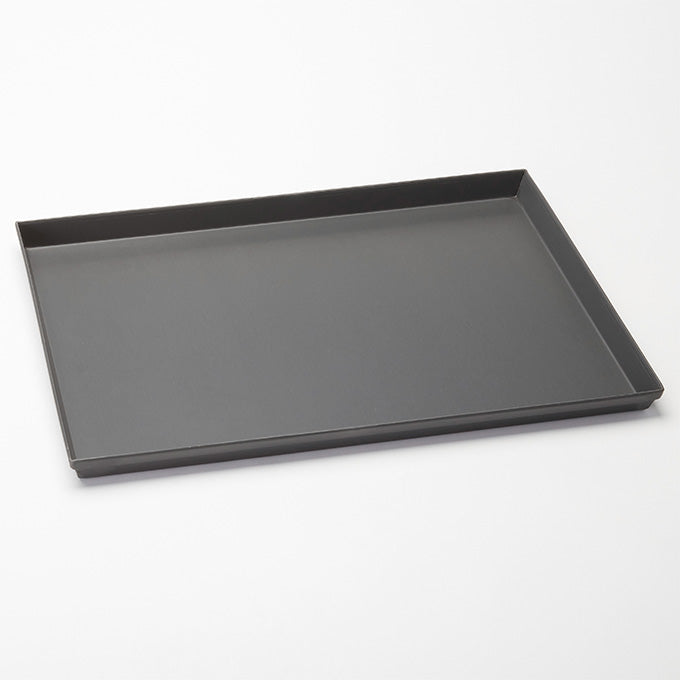 18" x 12" Rectangular Hard Coat Aluminum Pizza Pan
