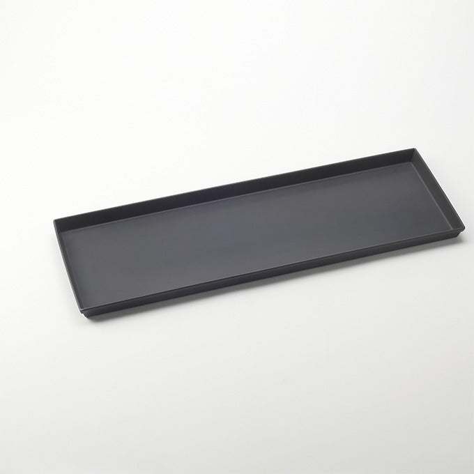 24" x 8" Rectangular Hard Coat Aluminum Pizza Pan