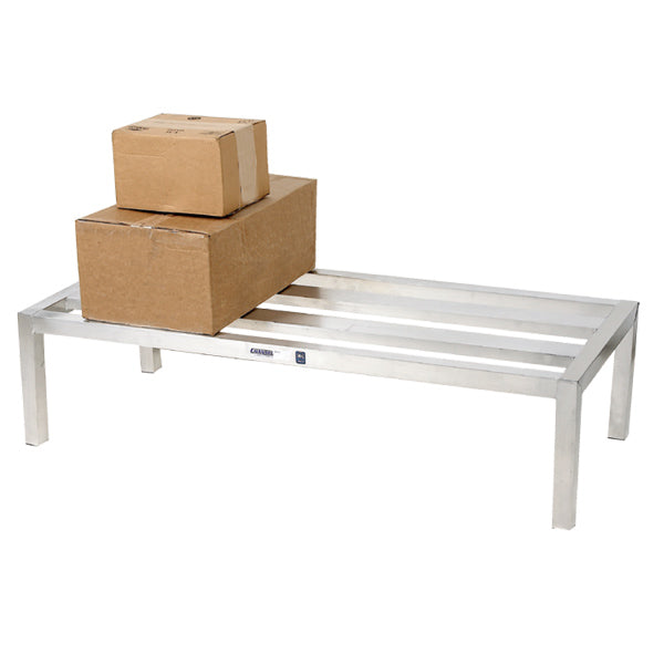 48" x 24" x 12" Heavy-Duty E-Channel Aluminum Dunnage Rack, Heavy-Duty  Series - 3,000 lb. Capacity