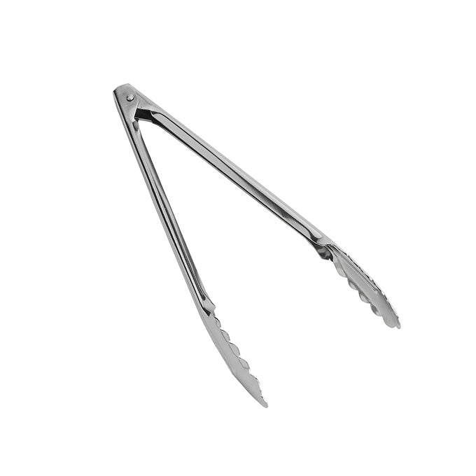 12"L Heavy Duty Stainless Steel Utility Tongs