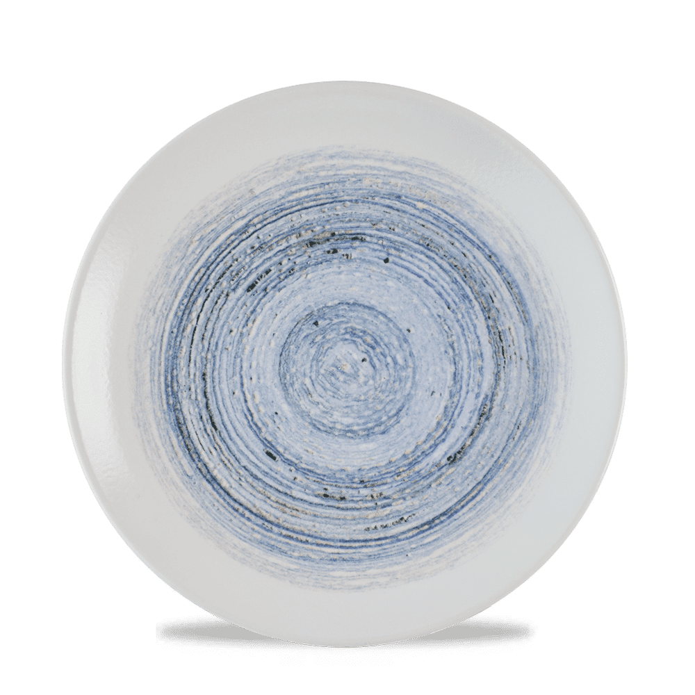 Inked Elements Coupe Plate, 8 2/3"