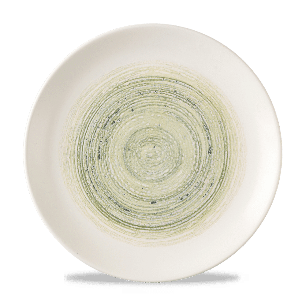 Fern Evolve Coupe Plate, 11.25", Elements