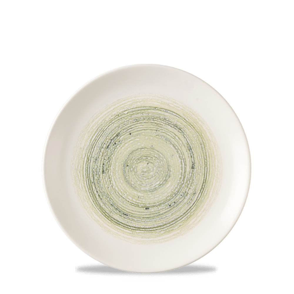 Fern Evolve Coupe Plate, 6.5", Elements