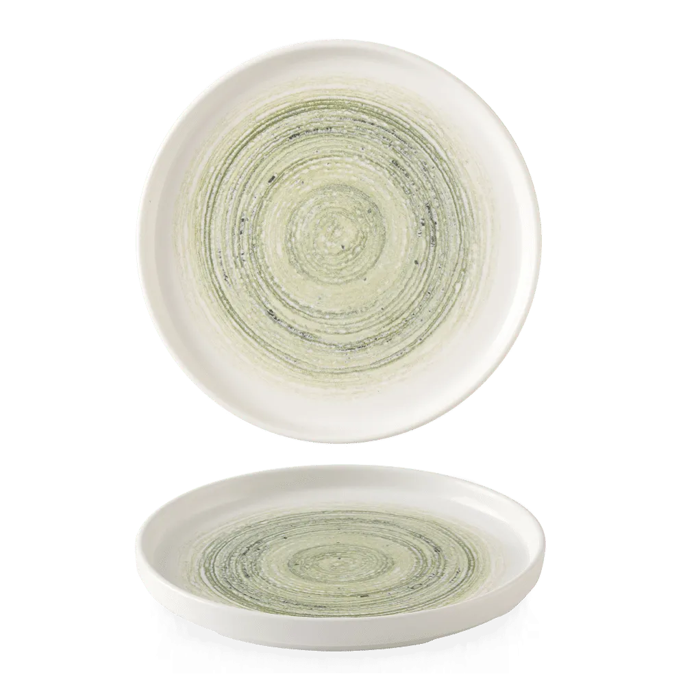 Fern Walled Plate, 10 2/8", Elements