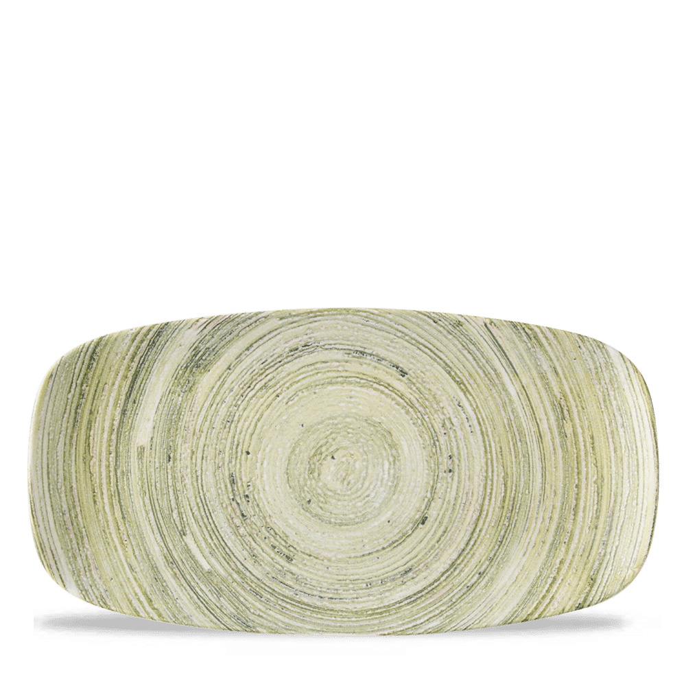 Fern Chefs Oblong Plate, 11 3/4X6", Elements