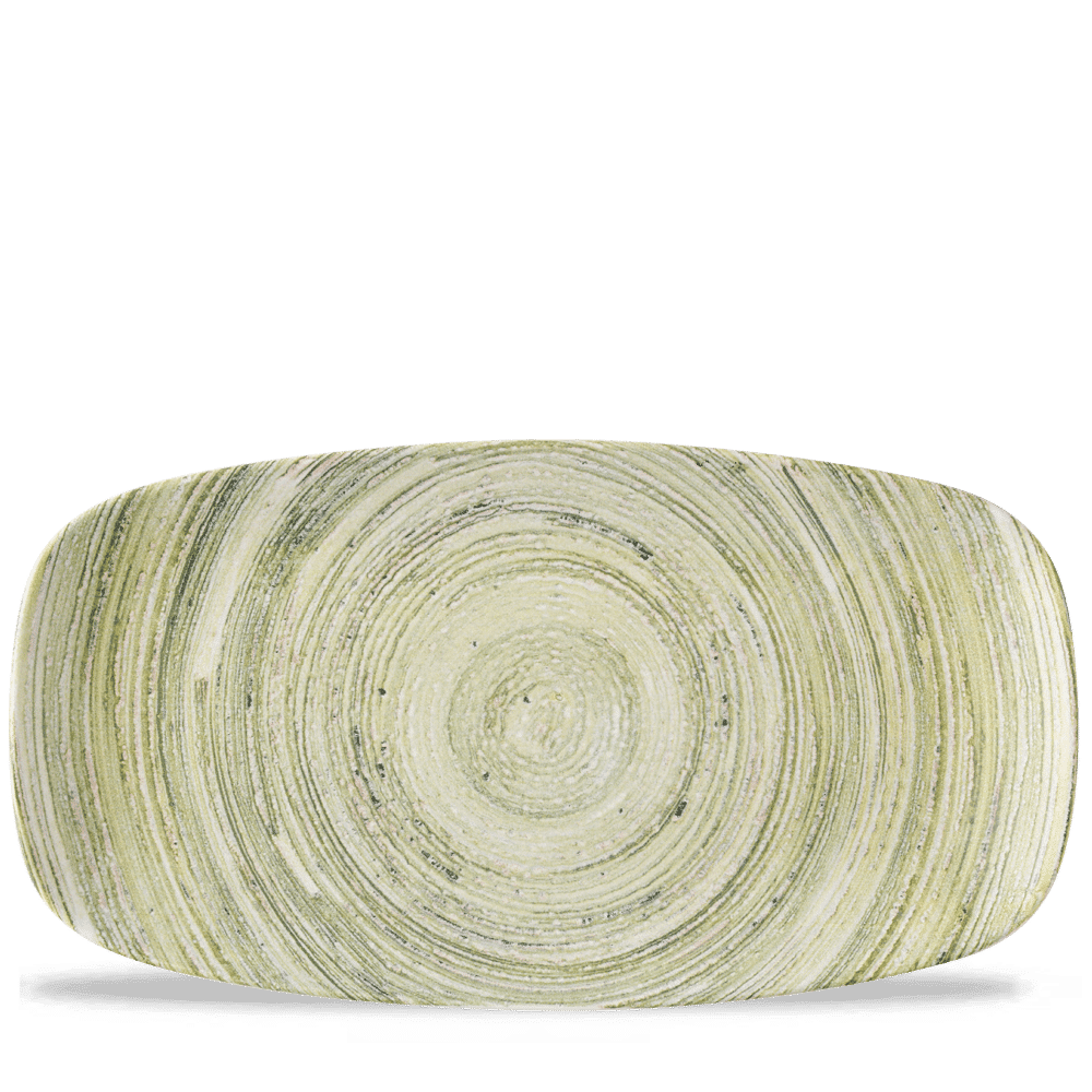 Fern Chefs Oblong Plate, 13 7/8X7 3/8", Elements