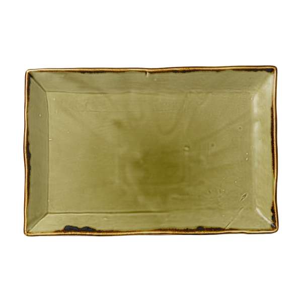 Harvest Green 13.25" x 9" Rectangle Tray