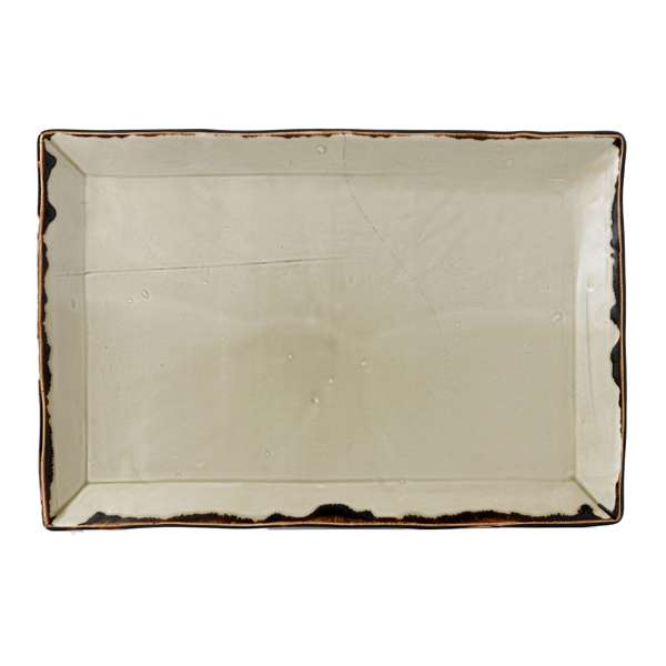 Harvest Linen 13.25" x 9" Rectangle Tray