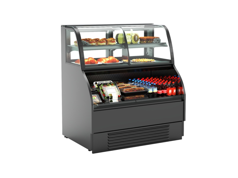 Harmony® Service/Self-Service Bakery Merchandiser, 39"W x 33-3/4"D x 56-1/2"H