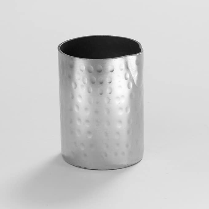 4 oz. Stainless Steel Creamer, Hammered Finish