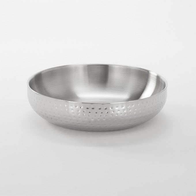 250 oz. Round Bowl, Hammered Finish