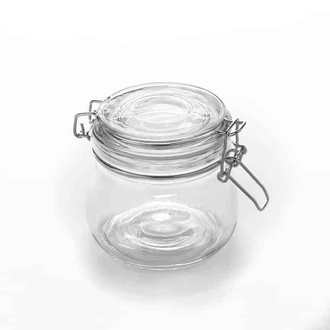 Mason Jar, 16 oz., Glass, Clear