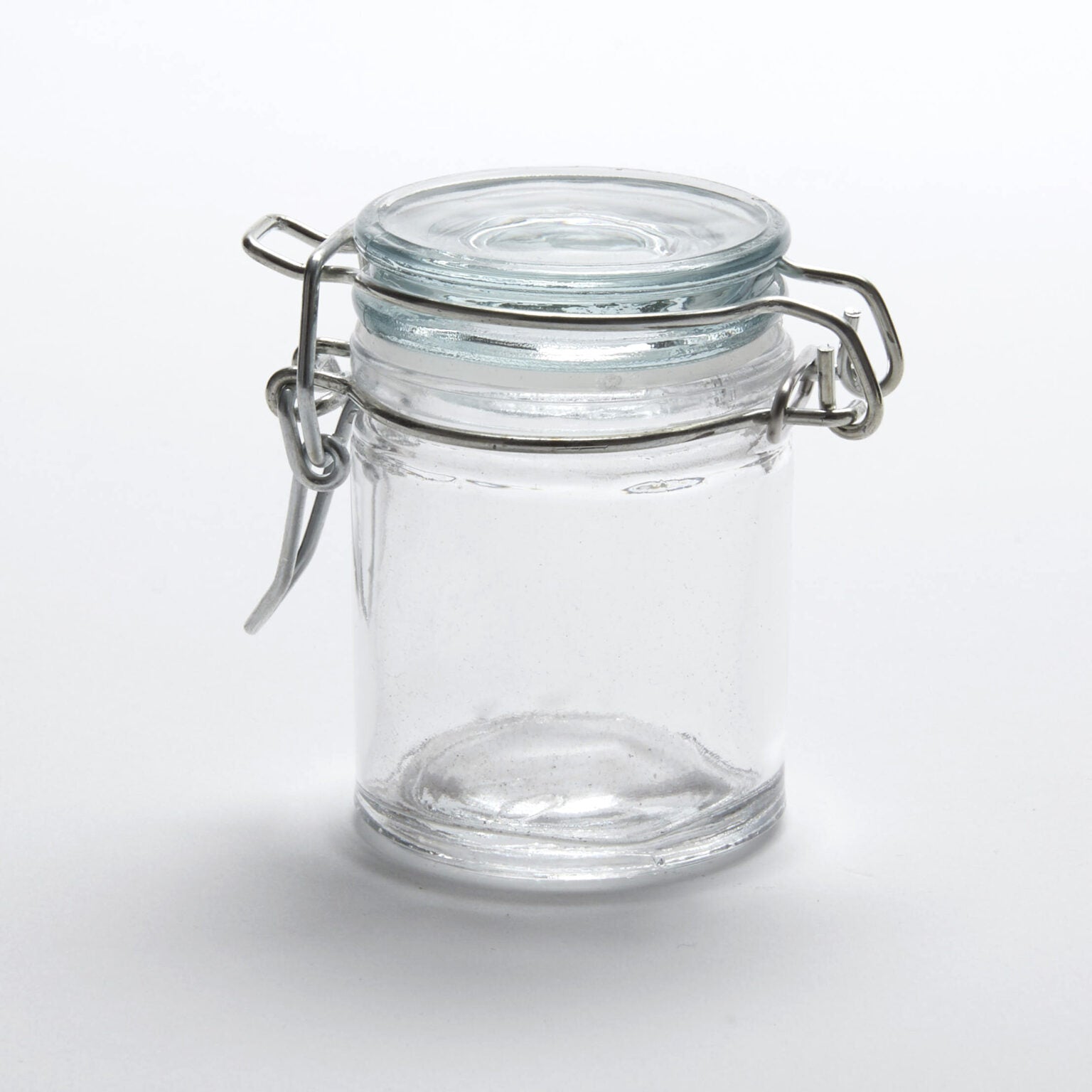 Mason Jar, 1-1/2 oz., 1-3/4", Glass, Clear