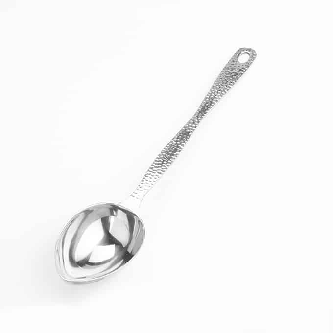 12" Buffet Portioned Server, 1/4 Cup, Stainless Steel