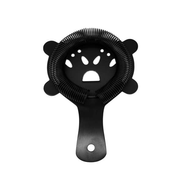 Mix Hawthorne Strainer Black Matte 5.9"L