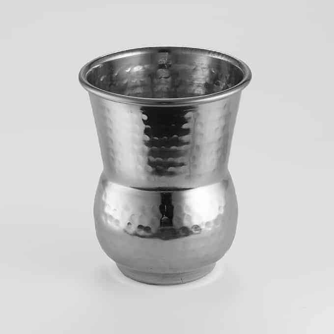 12 oz. Moroccon Tumbler, Hammered Stainless Steel