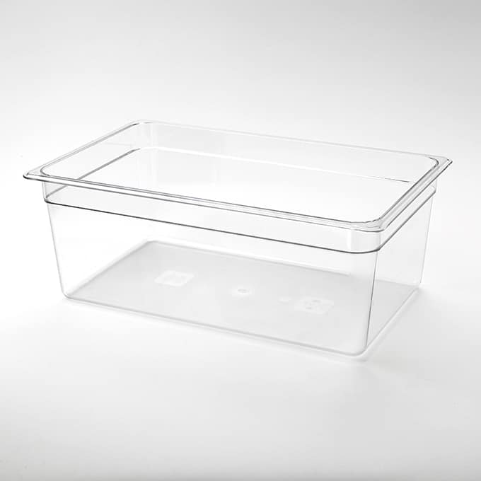 Full SIze Polycarbonate Beverage Tub Insert, Clear