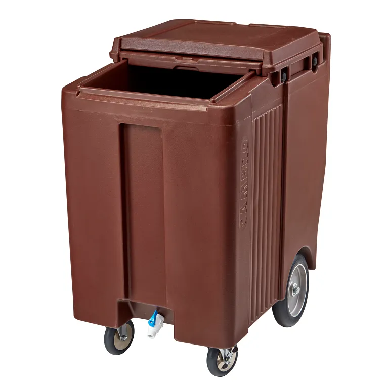 SlidingLid™ Tall Ice Caddy, mobile, 39-1/2"H, 200 lb. capacity