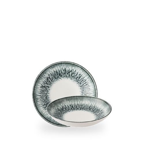 Inked Lumé 7" Black Coupe Bowl