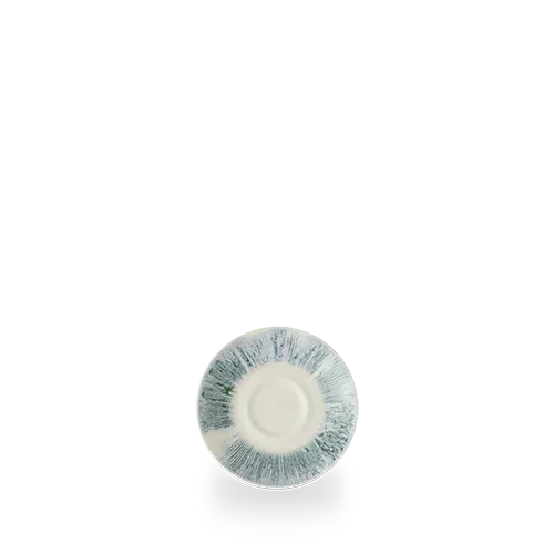Saucer, 4 1/2" dia., Inked Lyra, blue