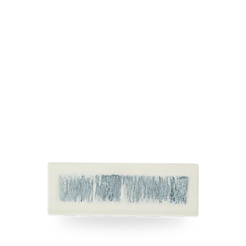 Tasting Tray, 9 6/8 X 3 3/8" dia., Inked Lyra, blue
