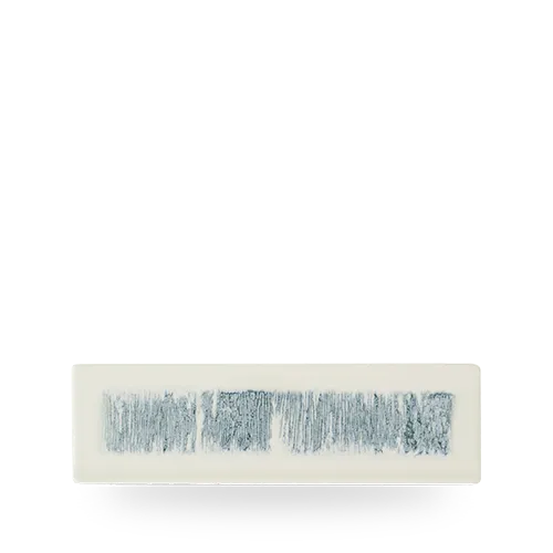 Tasting Tray, 11 1/2 X 3 3/8" dia., Inked Lyra, blue