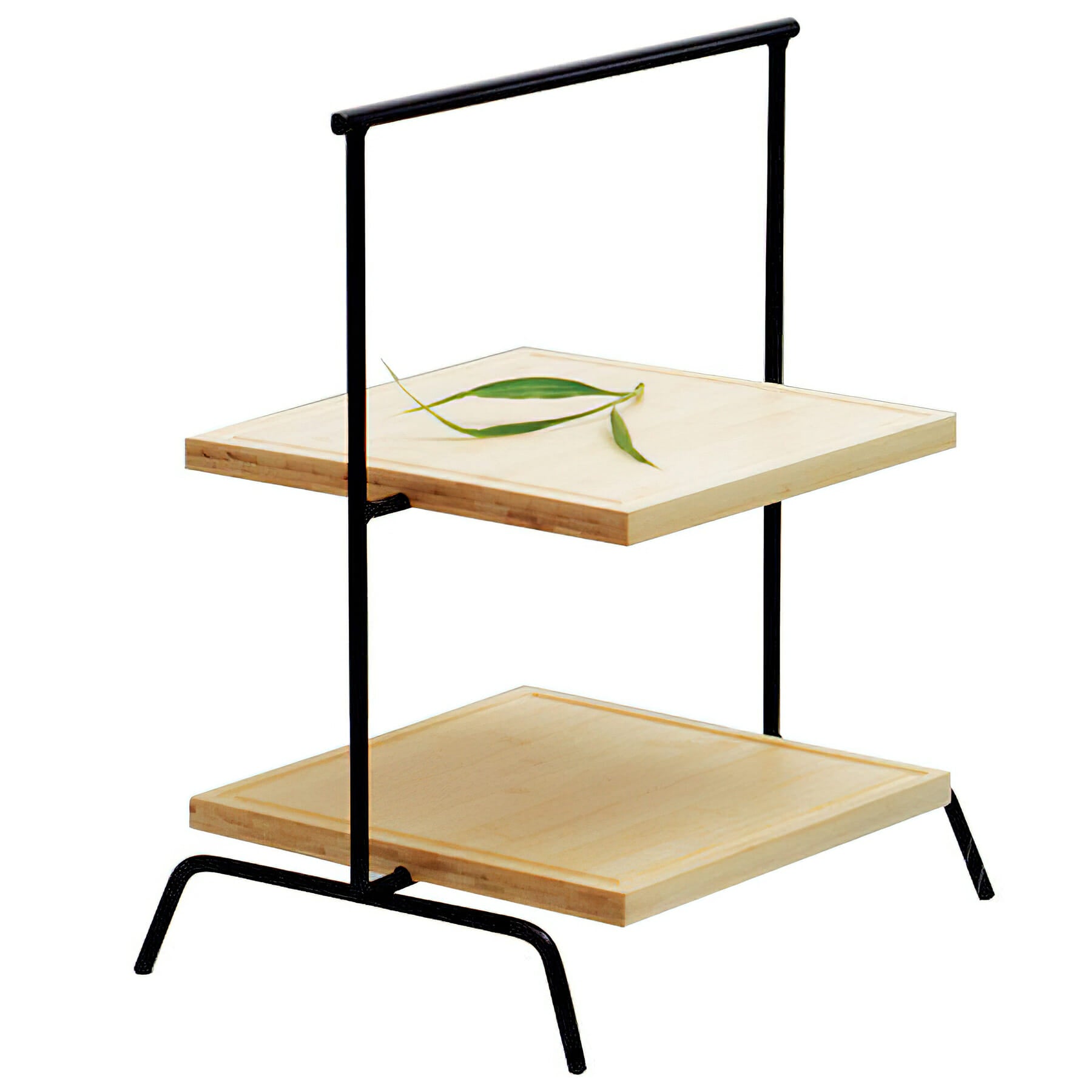 Urban Renewal 3-Tier Display Stand, Black