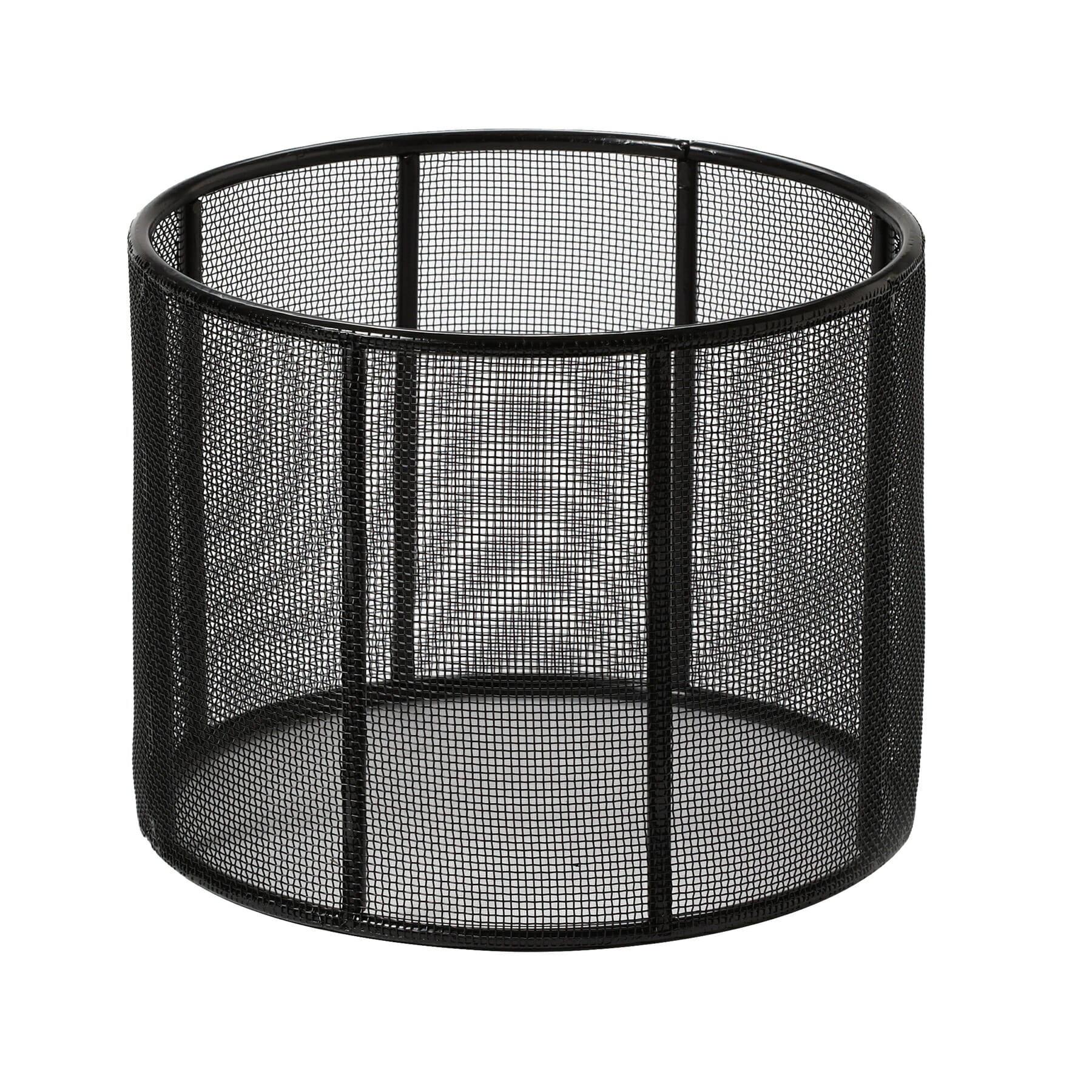 Urban Renewal 7.5" Round Mesh Riser, Black