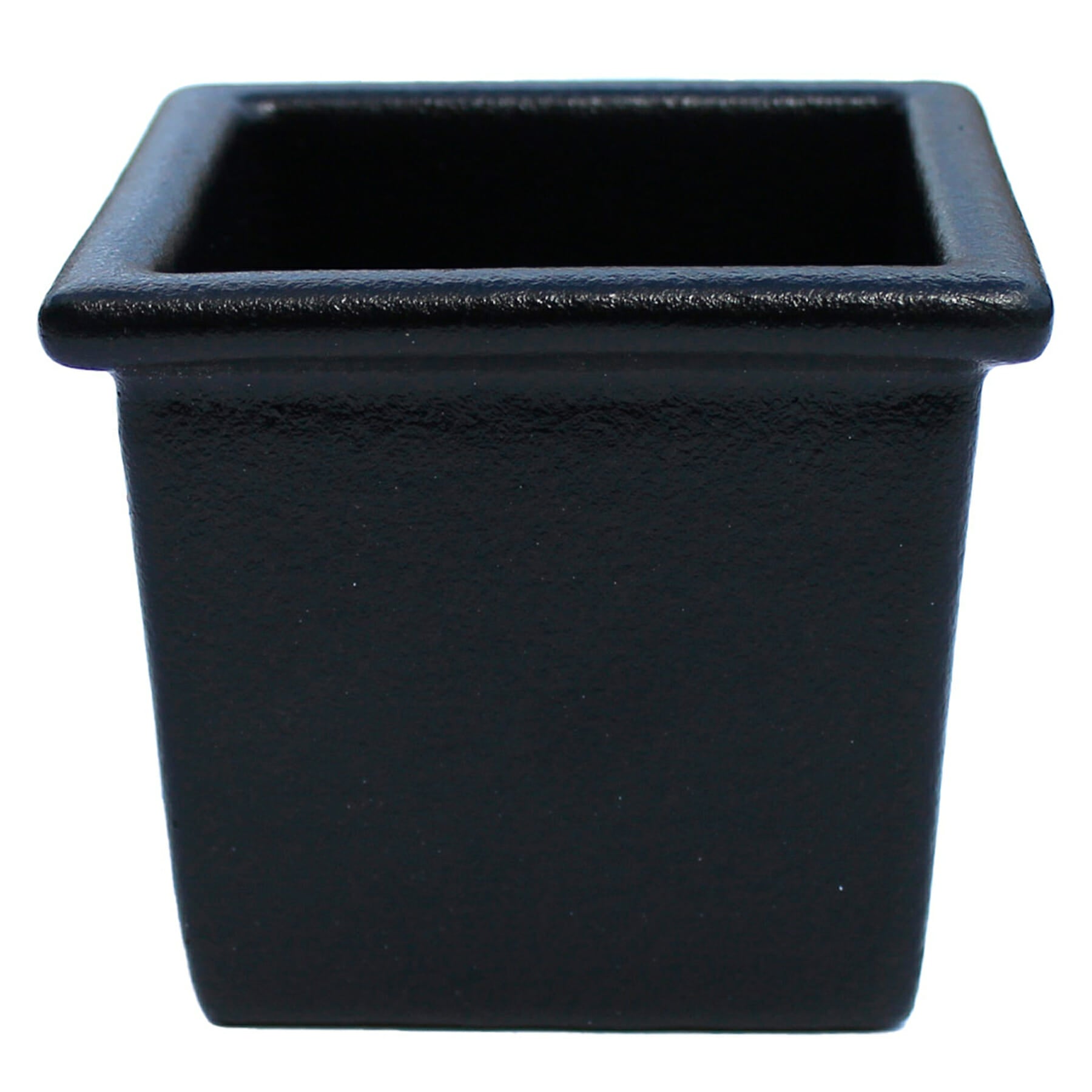 Bugambilia Salad Bar Bowl 57.5 oz Square, Solid Black
