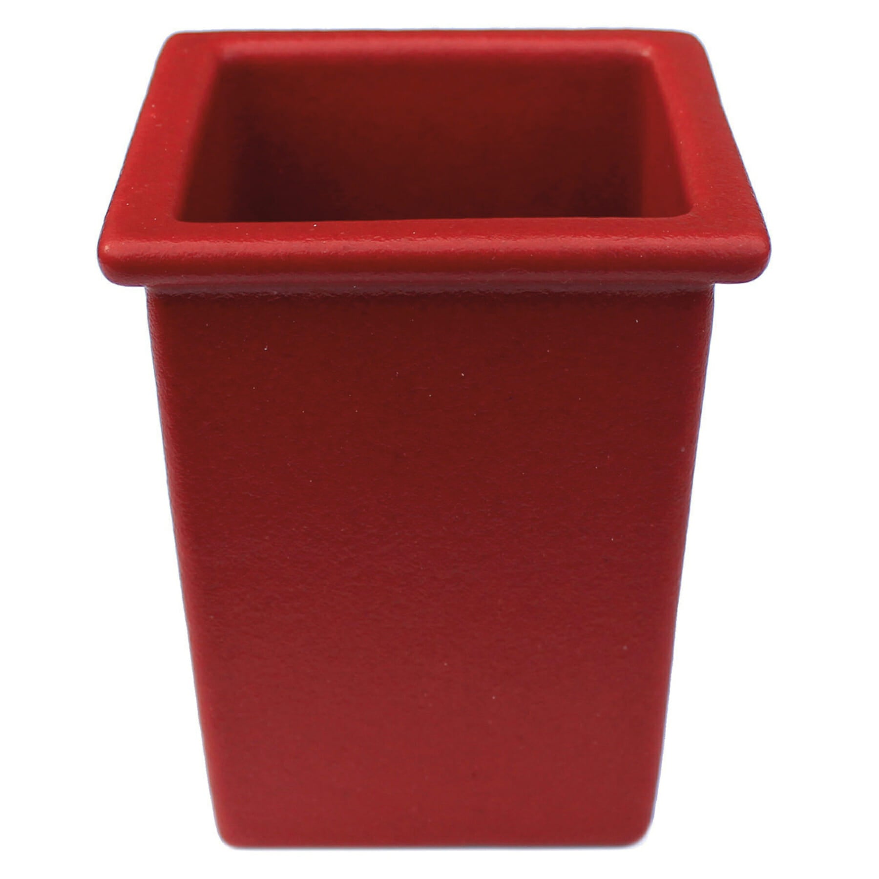 Bugambilia Salad Bar Bowl 67.6667 oz Square, Cranberry