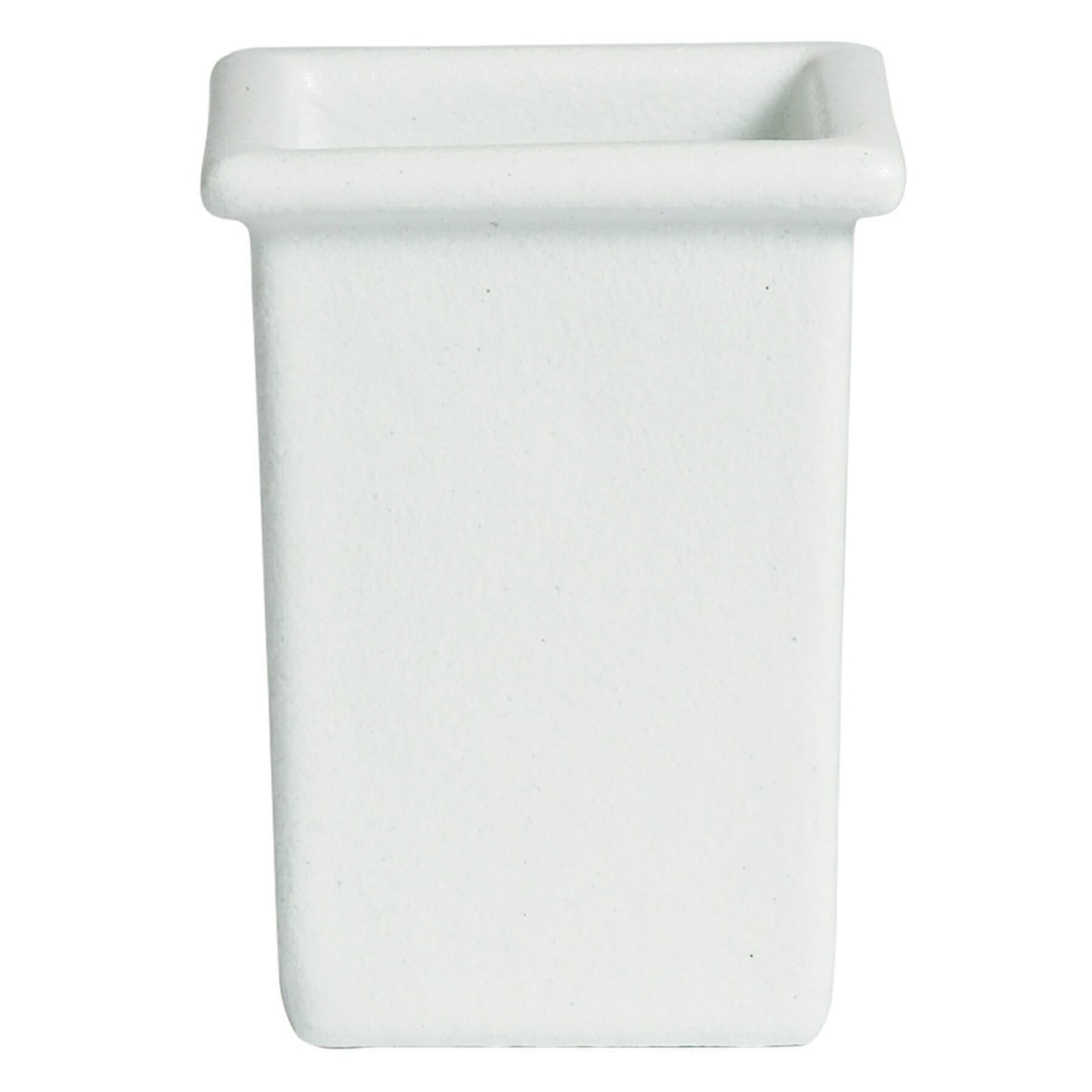 Bugambilia Salad Bar Bowl 38.04 oz Square, Solid White
