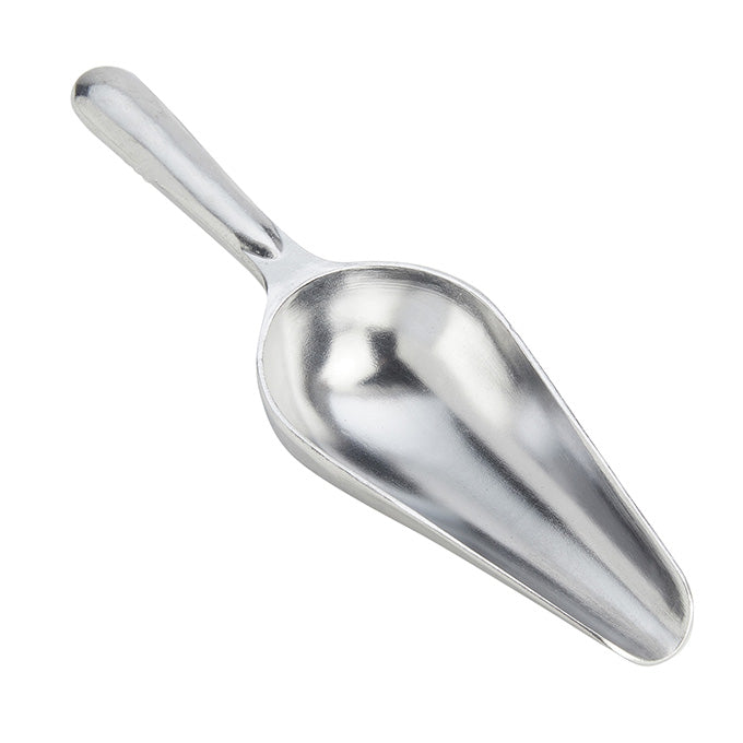 2 oz. Ice Scoop, 7-3/4" x 2-1/8", Aluminum