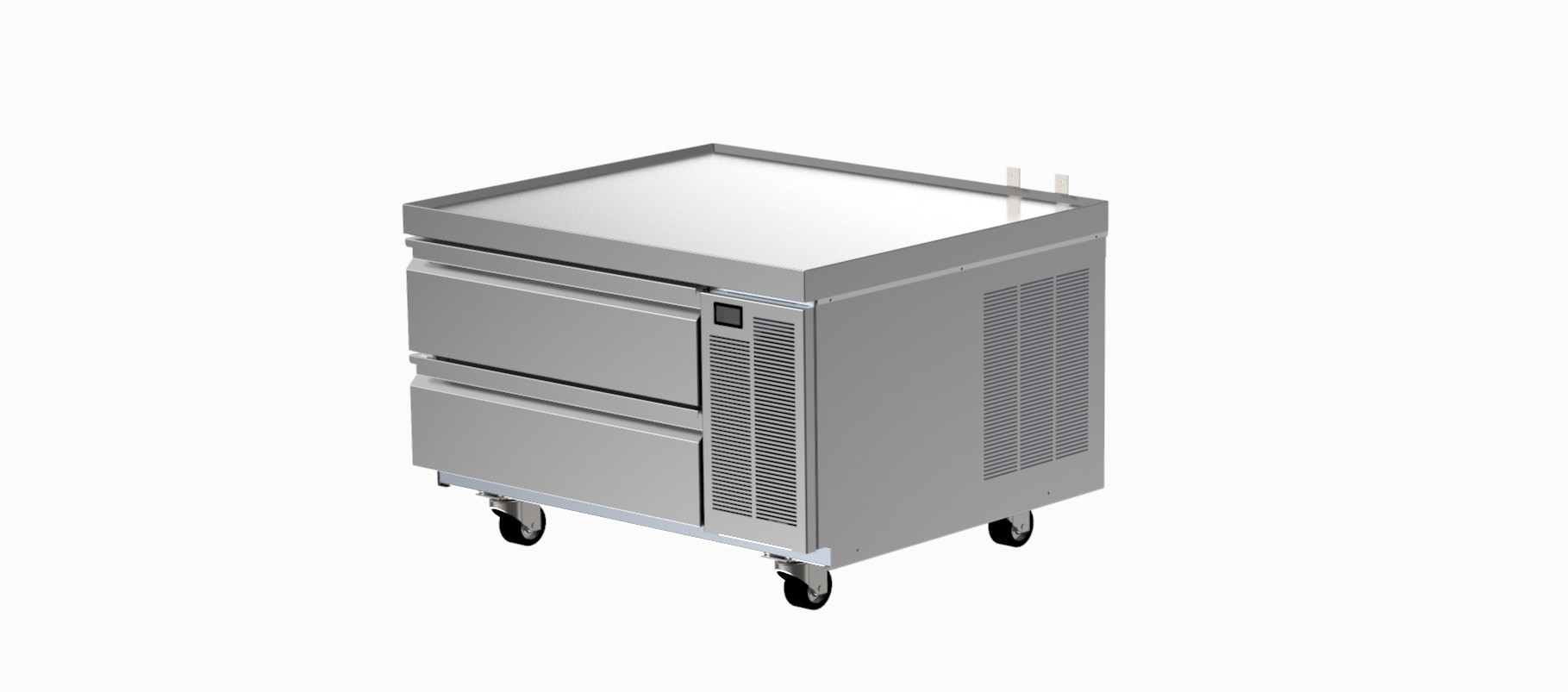 36" Two Drawer Refrigerated Equipment Stand