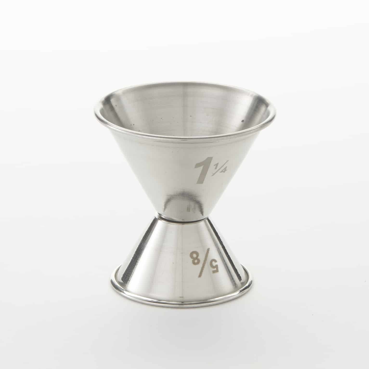 5/8 x 1-1/4 oz. Jigger, Satin Finish