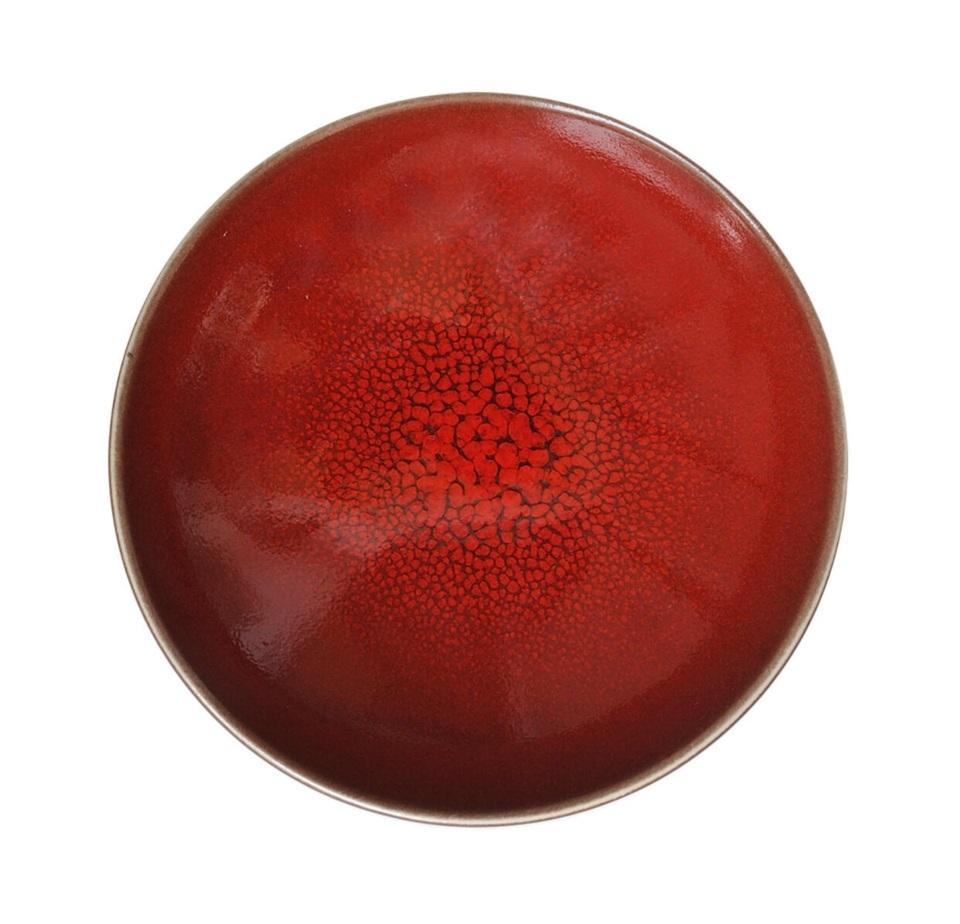 Jars Tourron 10.23” Red Plate