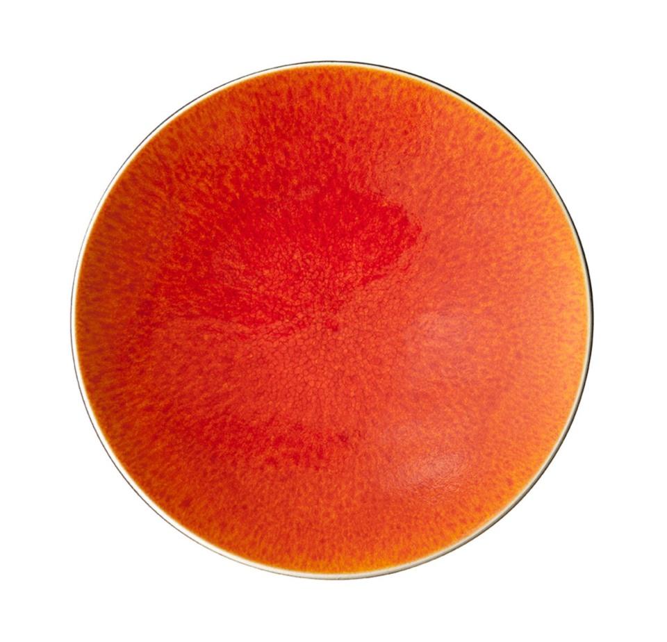 Jars Tourron 10.23” Orange Plate