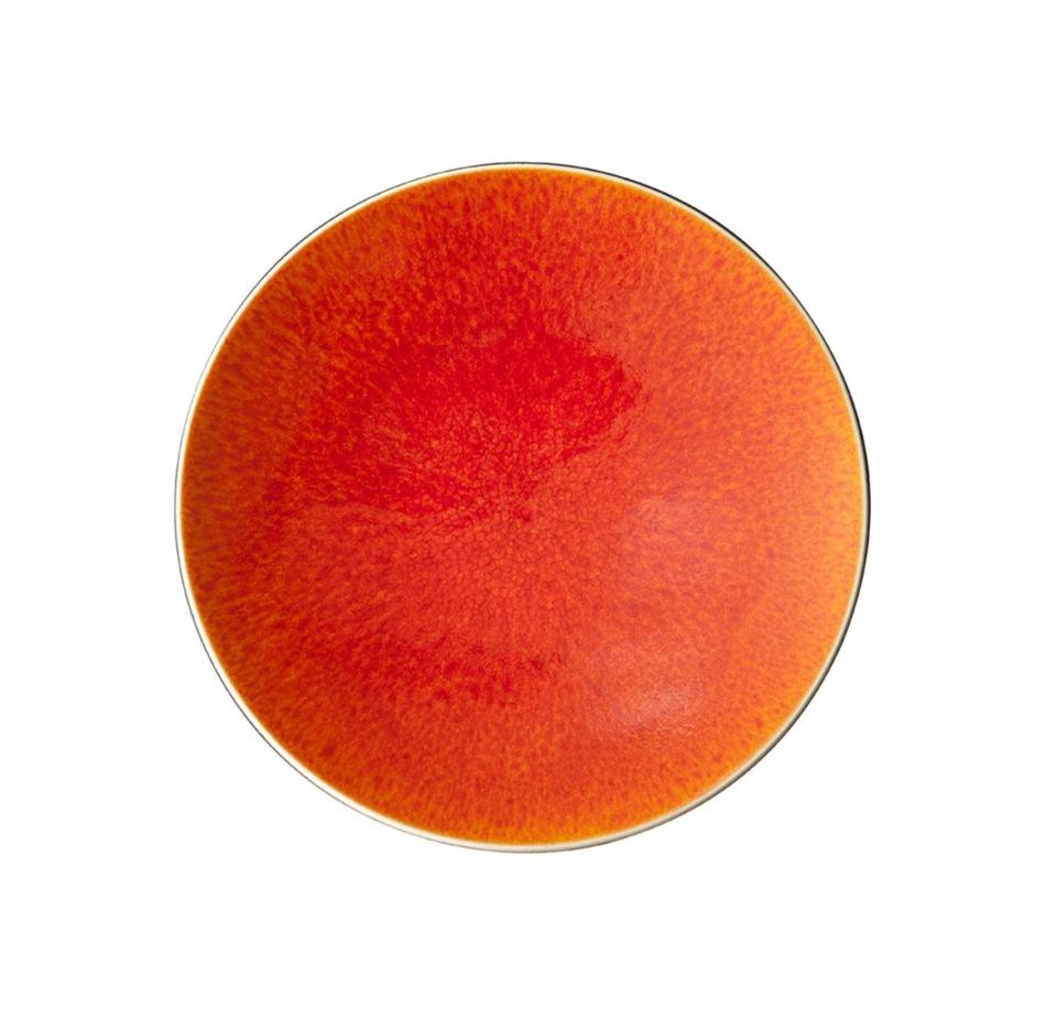Jars Tourron 7.87” Orange Plate