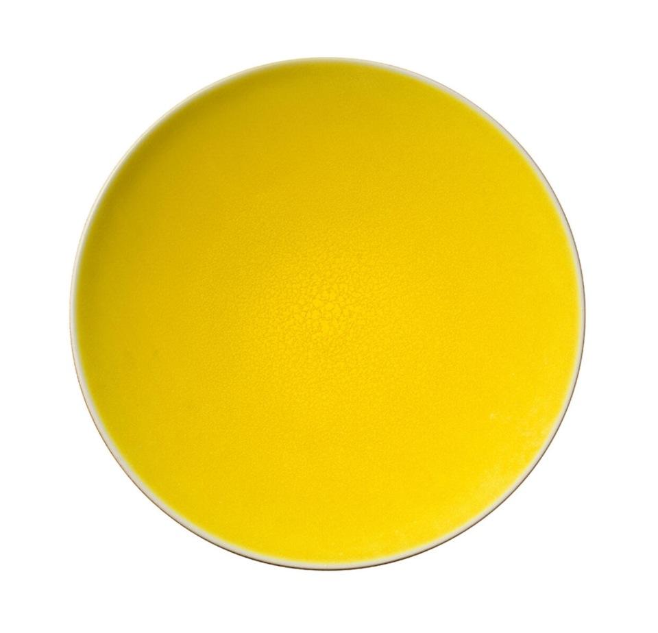 Jars Tourron 10.23” Yellow Plate