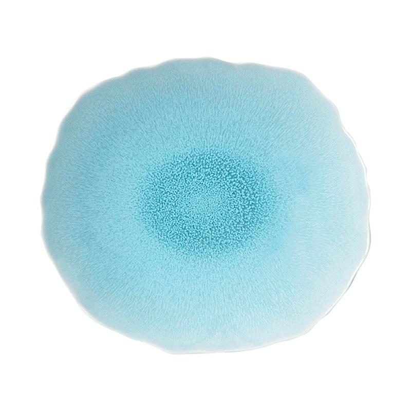 Jars Plume 11.4” x 10.4” Blue Plate