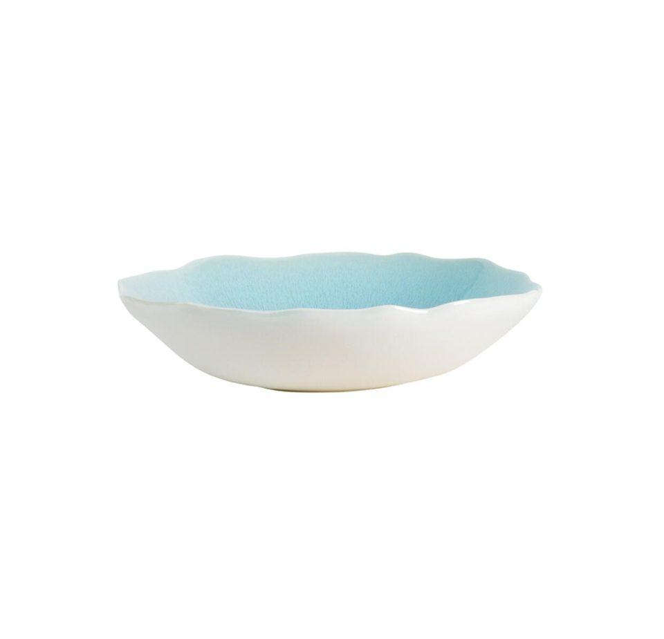 Jars Plume 8.3” x 7.3” Blue Soup Plate