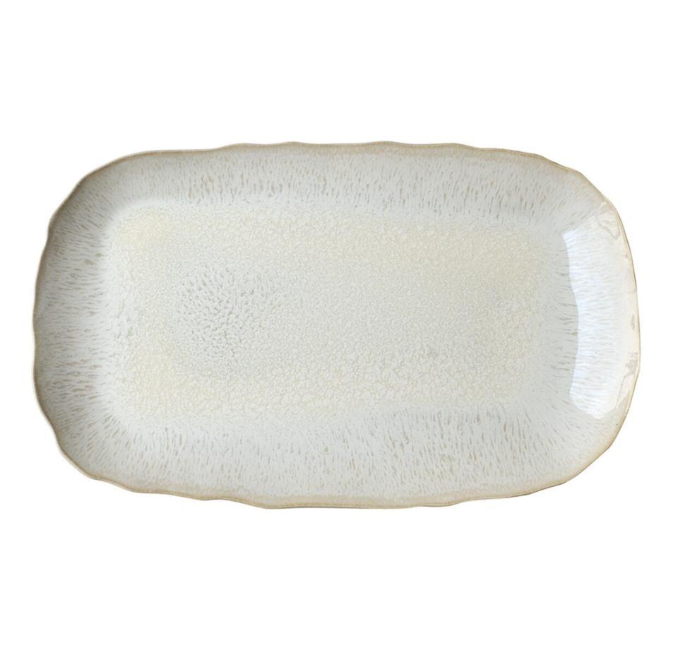 Jars Plume 15.4” x 9.1” Perle White Rectangular Dish
