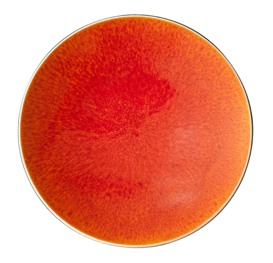 Jars Tourron 12.2” Orange Plate