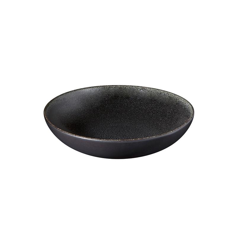 Jars Tourron 9.05” Black Pasta Plate