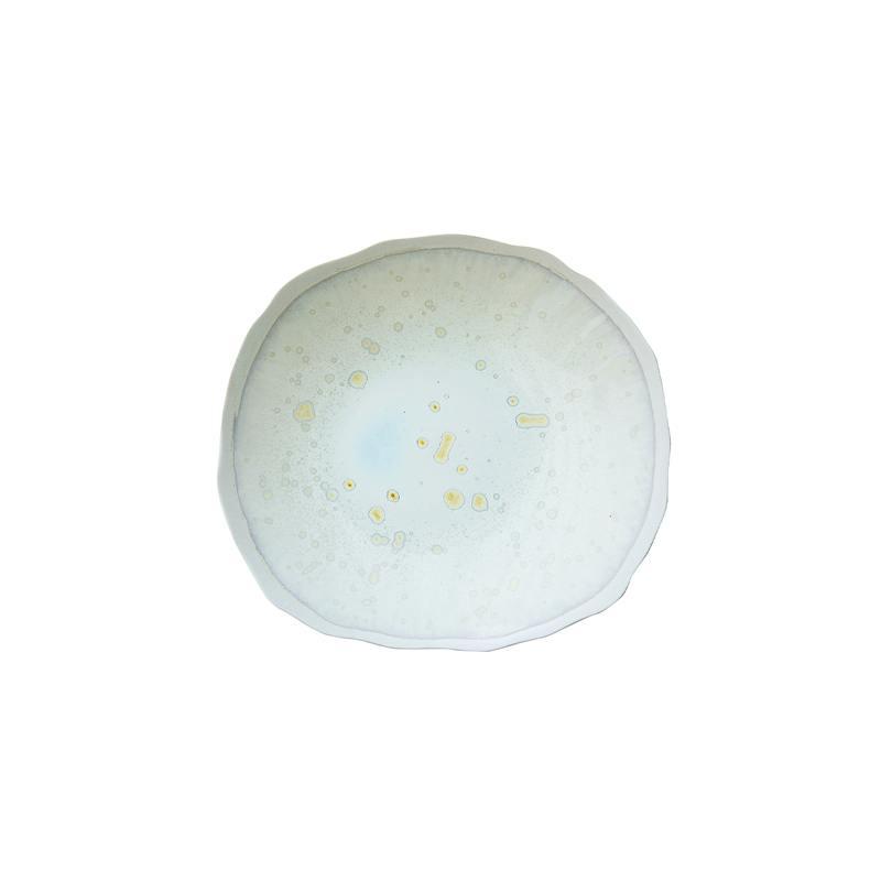 Jars Plume 8.7” x 8.1” Nacre White Plate