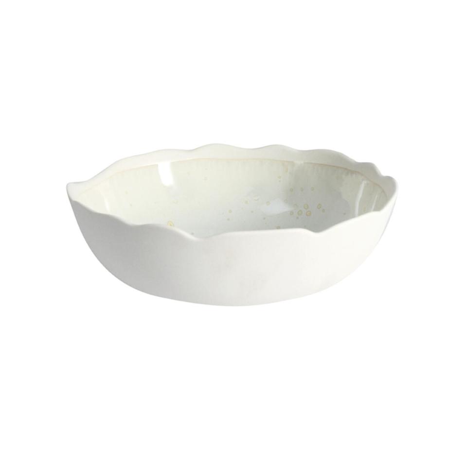 Jars Plume 8.5” Nacre White Pasta Plate