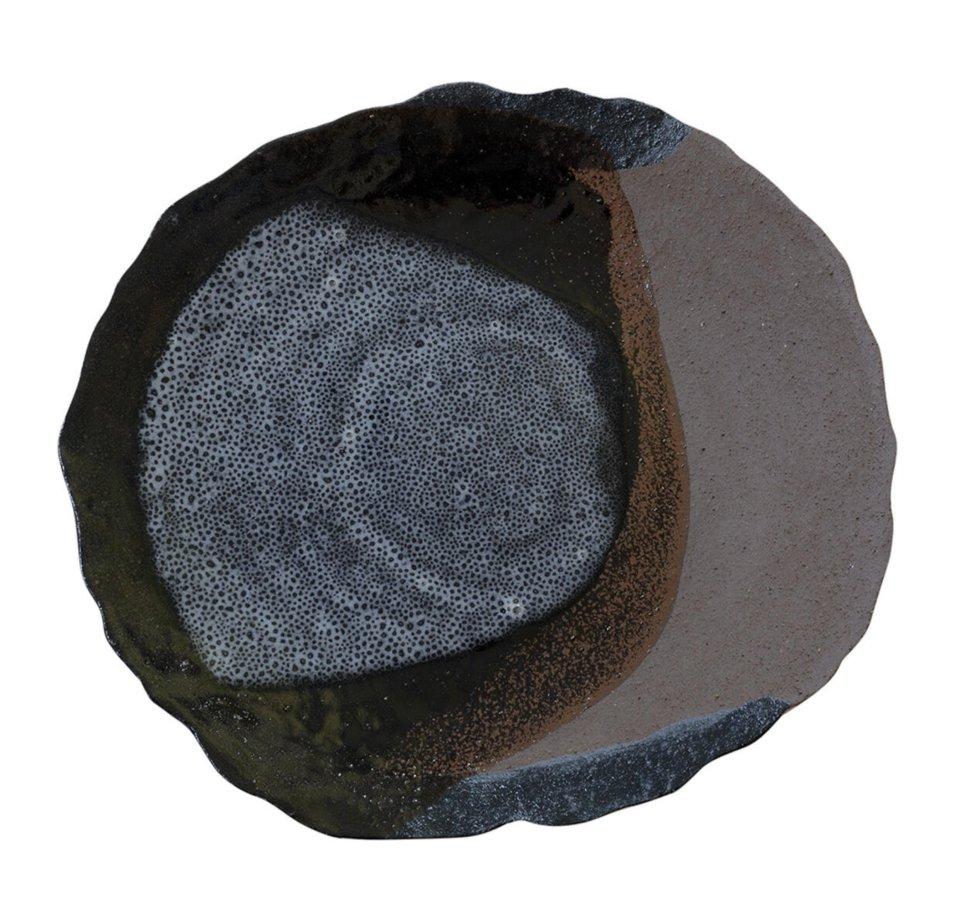 Jars Wabi 10.6” x 11.8” Brown Plate