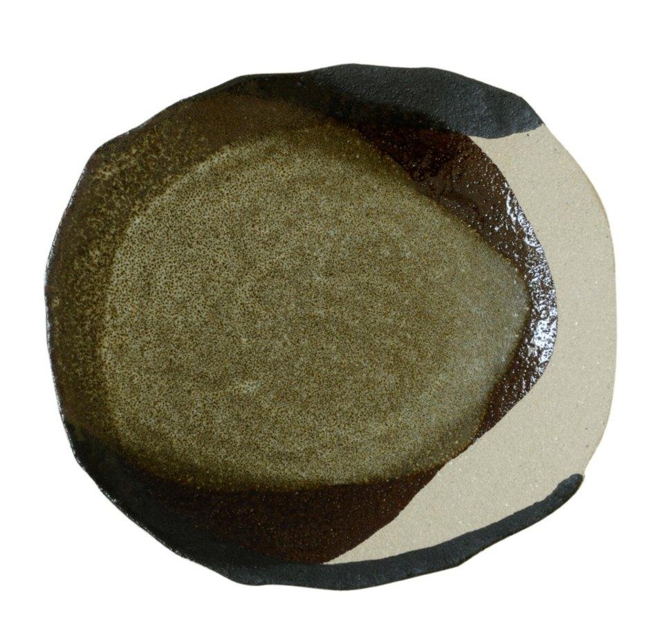Jars Wabi 10.6” x 11.8” Seidou Green Plate