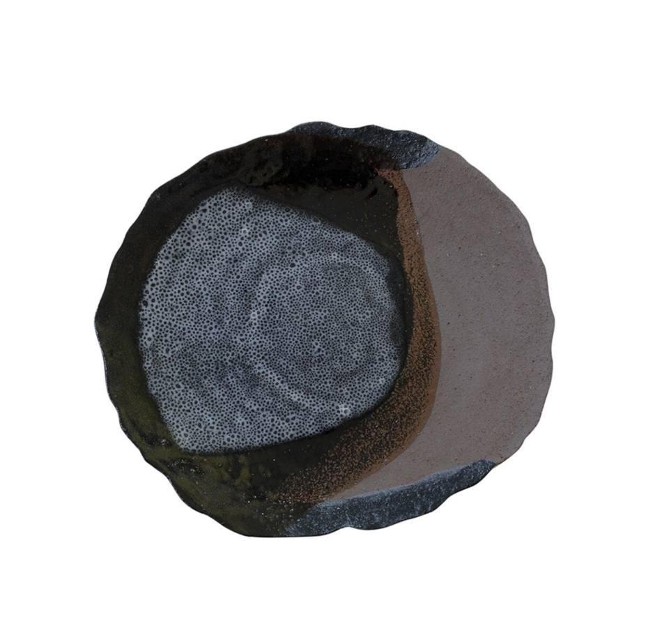 Jars Wabi 8.3” x 9.1” Brown Plate